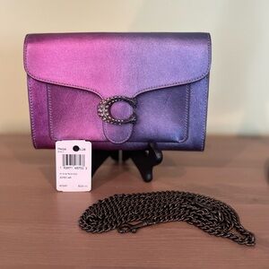 (NEW) Authentic Coach Tabby Chain Clutch Ombré
